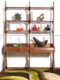 Double-sided modular bookcase from the 1960s                            