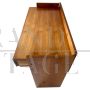 MIM Roma design console desk in solid rosewood, Italy 1970s