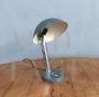 Metal industrial style table / desk lamp, 1960s