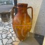 Large antique amphora terracotta vase for outdoor        