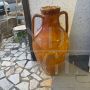 Large antique amphora terracotta vase for outdoor