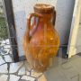 Large antique amphora terracotta vase for outdoor     