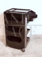 Boby trolley by Joe Colombo for Bieffeplast in black plastic