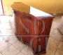 80's inlaid sideboard with wavy front