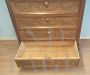 Antique 19th century carved walnut tallboy chest of drawers