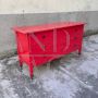 Red D154 dresser by Carlo De Carli for Luigi Sormani, Italy 1963