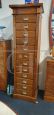 Schirolli solid oak office drawer unit with 12 drawers