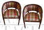 Pair of 1930s Art Deco tub chairs 