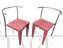 Pair of Dr. Glob chairs by Philippe Starck for Kartell, 1970s