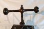 Antique book binding press