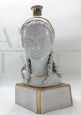 Ceramic table lamp with bust of a woman