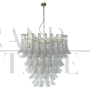 Cascade Murano glass chandelier with 18 lights