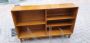 Vintage open bookcase in oak wood, 1950s