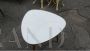 Coffee table with white formica top