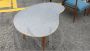 Vintage 60s coffee table with palette formica top