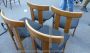 4 vintage chairs designed by Luigi Vaghi for Former, 1960s