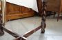 Vintage English oak extendable table