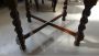 Vintage English oak extendable table