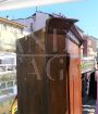 Corner cupboard from the early 20th century, Italian poor art