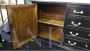 Early 1900s French sideboard lacquered in black