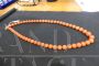 Sardinia natural coral necklace       