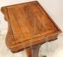 Antique desk table with lectern from the 19th century in walnut