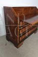 Antique Lombard inlaid chest of drawers with drop-down top, Italy 17th century