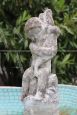 Suggestive garden fountain from the early decades of the 20th century