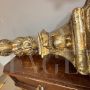 Antique 18th century candle holder with mecca gilding