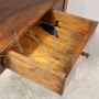 Directoire console table desk from Italy 18th century in walnut