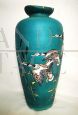 Large decorative ceramic vase with flying ducks, Germany 1950s