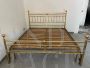 Vintage brass double bed