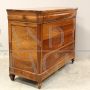 Antique capuchin dresser in walnut from the Louis Philippe era, 19th century Italy