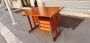 Vintage Italian teak desk with chest of drawers, 1960s