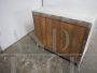 Small vintage white fir sideboard, 1960s