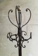 Liberty coat stand in wrought iron, early 1900s