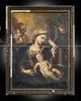 Francesco Solimena - Madonna and Child antique painting