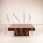 Square coffee table designed by Studio Smania Interni, Mitzar series