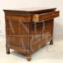 Antique Capuchin Louis Philippe sideboard in carved walnut, Italy 19th century