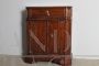 Antique Italian small sideboard from the 17th century in solid walnut