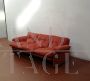 Coronado sofa by Tobia Scarpa for B&B Italia in orange color, Italy 1960s