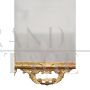 Large Venetian shaped mirror in Louis XV style