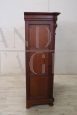 Antique 19th century solid larch display cabinet