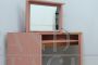 Petineuse corner dressing table attributed to Ettore Sottsass, 1960s