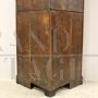 Antique cantonal display corner cupboard, 19th century Italy