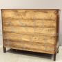 Antique Directoire sideboard in walnut with doors and drawer, Italy 18th century