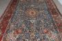 Sumptuous vintage Persian Isfahan carpet in extra fine wool, 210 x 55 cm