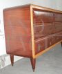 Italian mid-century chest of drawers with mirror on the top, 1960s