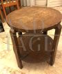 Art Deco walnut coffee table