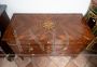 Antique Louis XVI Lombardo Veneto Italian chest of drawers with inlays in fine woods